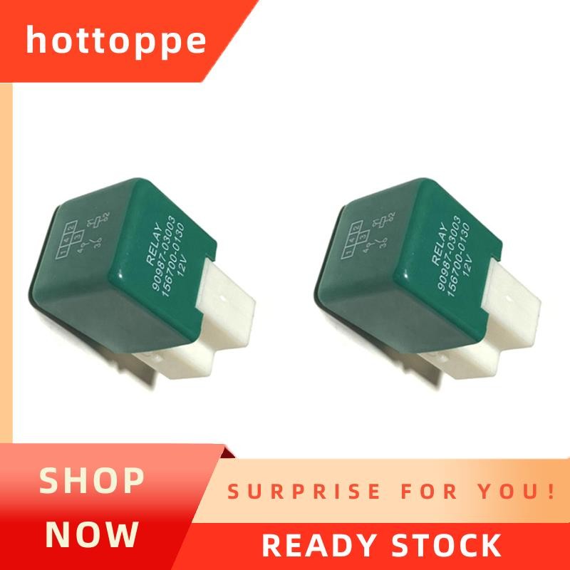 hottoppe2X พัดลมติดรถยนต์ รีเลย์ 90987-03003 156700-0130 สําหรับ IS250 IS350
