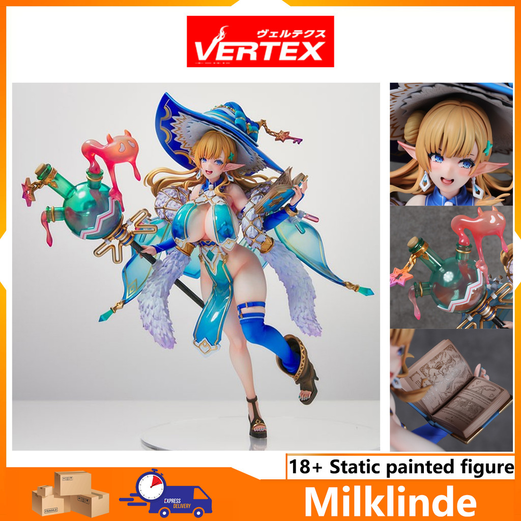 【VERTEX】Milklinde 1/6 18+ Static painted figure height about 25cm Popular 18+ series VERTEX & Nidy-2D-