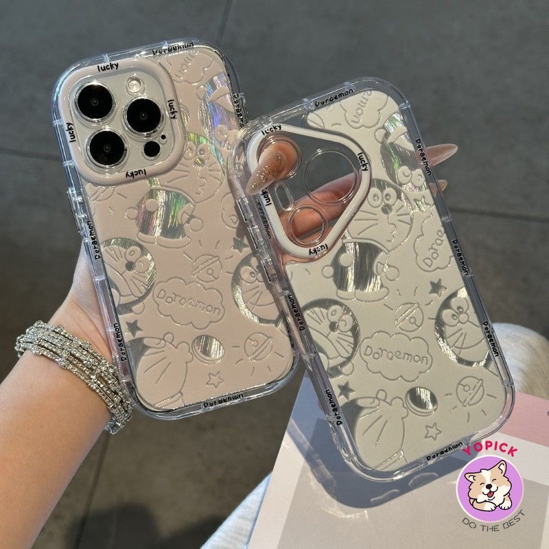 สีชมพูกระเป๋าแมวเคสโทรศัพท์สําหรับIPhone 17promax 16plus 11 12 13Pro Max 14Plus XR XS Max 7 8 Plusการ์ตูนฝาครอบโทรศัพท์สําหรับIPhone 15Pro Maxซิลิโคนนุ่มสาวเพื่อนNYS