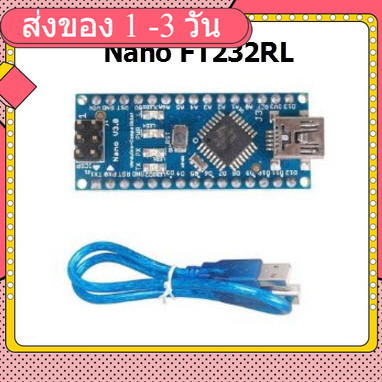 Arduino Nano V3.0 controller ATMEGA328P original FT232RL +USB cable