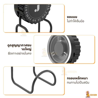 ตะขอติดผนัง ตะขอสูญญากาศ ทนทานติดแน่น ที่ห้อยของ คลิปล็อคสองชั้น ตะขอห้อยของ