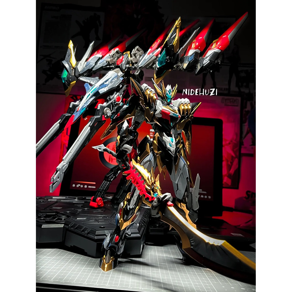 มอเตอร์นิวเคลียร์ MNP-XH12 GANJIANG โครงกระดูกโลหะผสม Legend of Star General Mecha Assembly Model