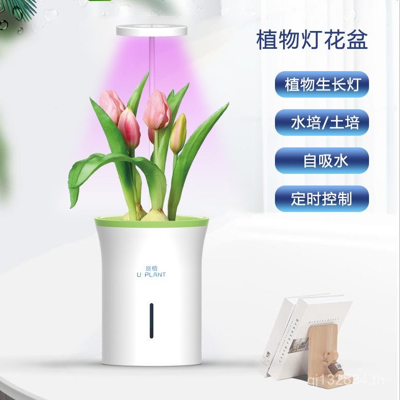 สํานักงานสมาร์ทครัวเรือนปลูกดอกไม้ปลูกพืชระเบียงที่เดินทางมาพักผ่อนสวนกระถางดอกไม้เครื่องปลูกประเภทแ