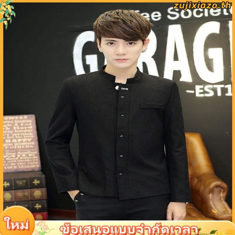 Gakuran เสื้อแจ็กเก็ต เครื่องแบบนักเรียนมัธยมปลาย สไตล์ญี่ปุ่น พลัสไซซ์ 4XL