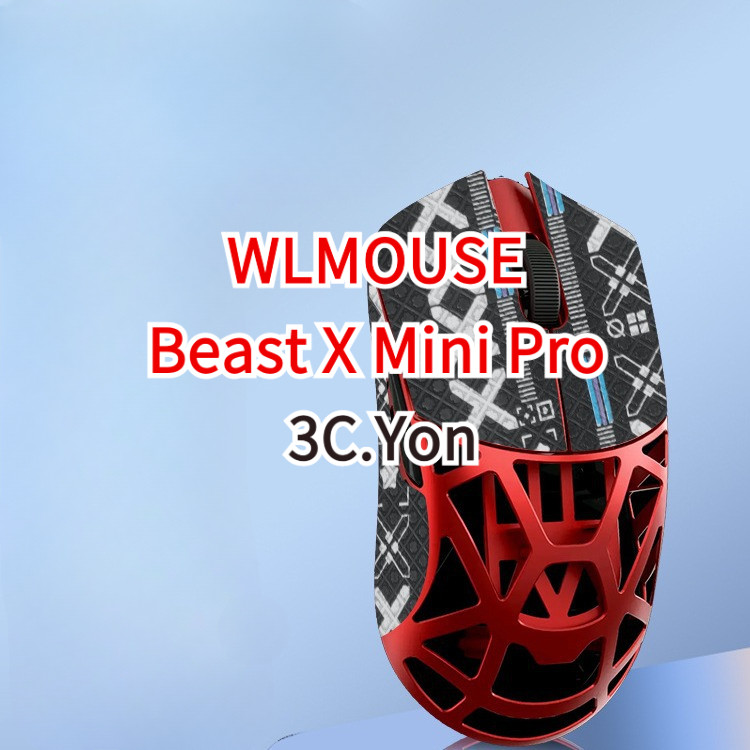 Mouse Grips WLMOUSE Beast X Mini Pro Magnesium Gaming Mouse ไร้สาย Esports Anti-Slip สติกเกอร์ผิวเหง