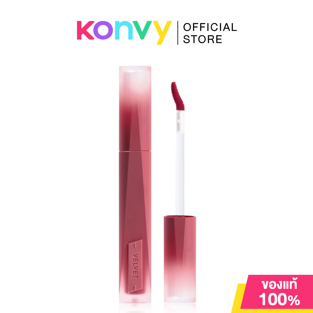 3CE Velvet Lip Tint Plush 4g #Speak Up ทรีซีอี ลิปทินท์เวลเวท.