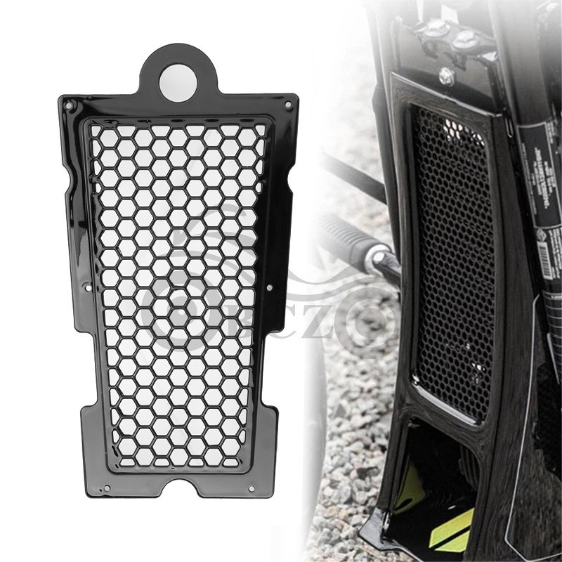เหมาะสําหรับอุปกรณ์เสริมรถจักรยานยนต์ Harley Soft Tail Luwei Fatty Heir Breaker Oil Cooling Net ถังเ