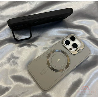 [พร้อมสายคล้อง] for เคสไอโฟน 13 14 11 15 16 17 pro max เคส iphone 12 13 14 15Promax เคสโทรศัพท์มือถือแบบมีวงเล็บแม่เหล็ก