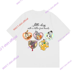 งานเกรดพรีเมียม งานเกรด A เสื้อยืดOversize ดิสนี่หัวใจ เสื้อยืดผู้หญิง โอเวอร์ไซส์ สไตล์ฮิปฮอป เนื้อผ้านุ่ม สีสวย