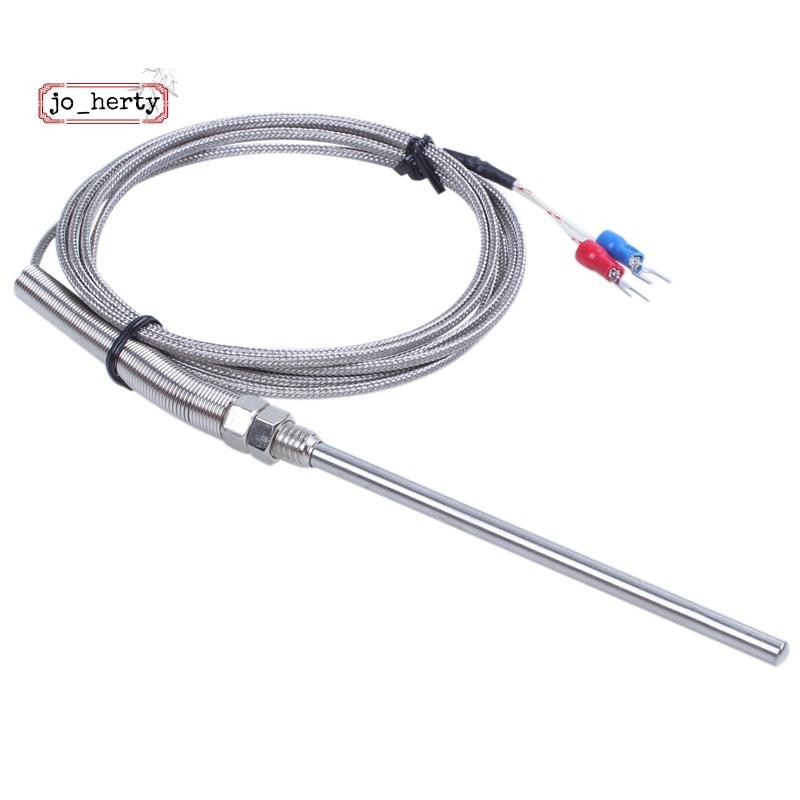 [Promote J]K ประเภท 0-800 องศาเซลเซียส Thermocouple Probe Sensors 2M 6.5Ft