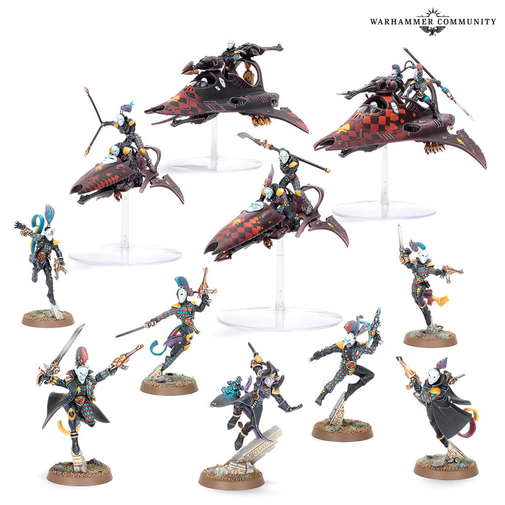 WARHAMMER 73-581 Combat Patrol Harlequins