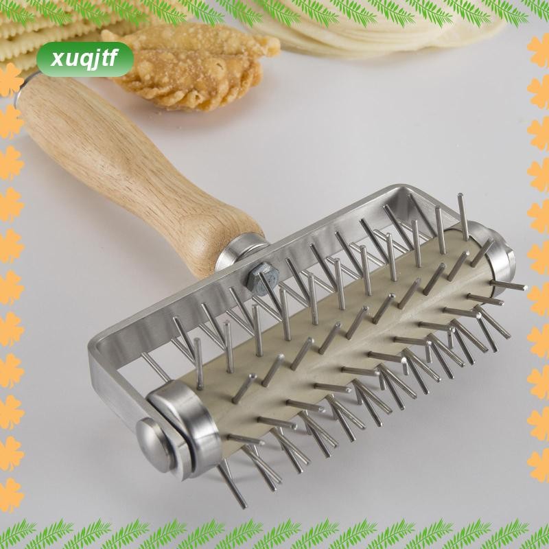 Pizza Dough Docker Roller Uniformly Pizza Roller Pin สําหรับคุกกี้แซนวิชพาย