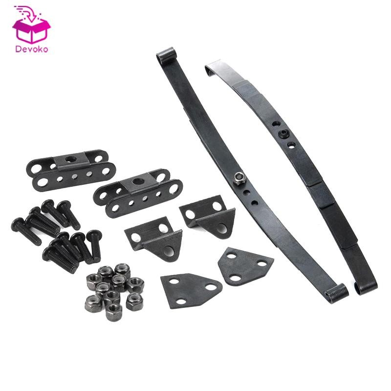 [chiwanji2mf] 2PCS Steel Hard Leaf Spring Suspension สําหรับ Axial D90 RC 4WD TF2 1/10 RC Rock