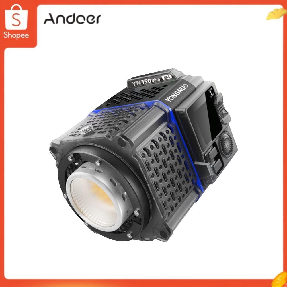 YN150 Ultra Bi Mini LED Video Light 150W 2700K-6500Kอุณหภูมิสีมือถือกลางแจ้งCOB 2.4G APPรีโมทคอนโทรล