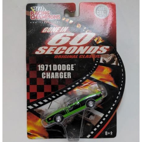 1:64 แชมป์การแข่งรถ道奇dodge马charger 1970绿光daytona