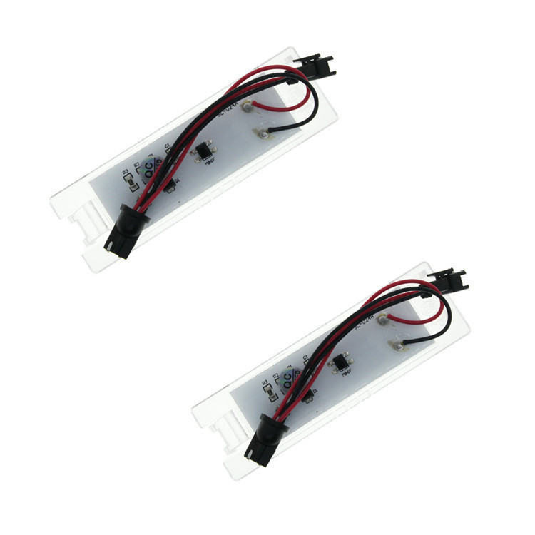 เหมาะสําหรับ Alfa Romeo Alfa Romeo Giulietta Mito ไฟป้ายทะเบียน LED
