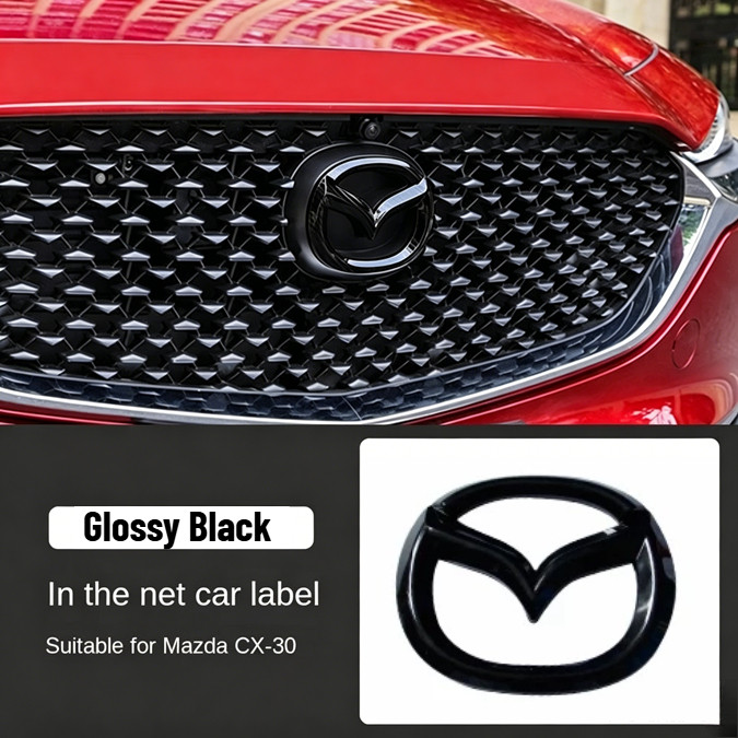 Mazda CX30 CX-30 กระจังหน้าและฝาครอบโลโก้ Mazda ด้านหลัง