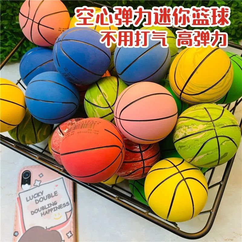 6 ซม.ยาง Bouncy Ball ยาง Bouncy Ball สูง Bouncy ไม่มี Inflatable 6 ซม.เด็กยาง Ball ความยืดหยุ่นสูง S