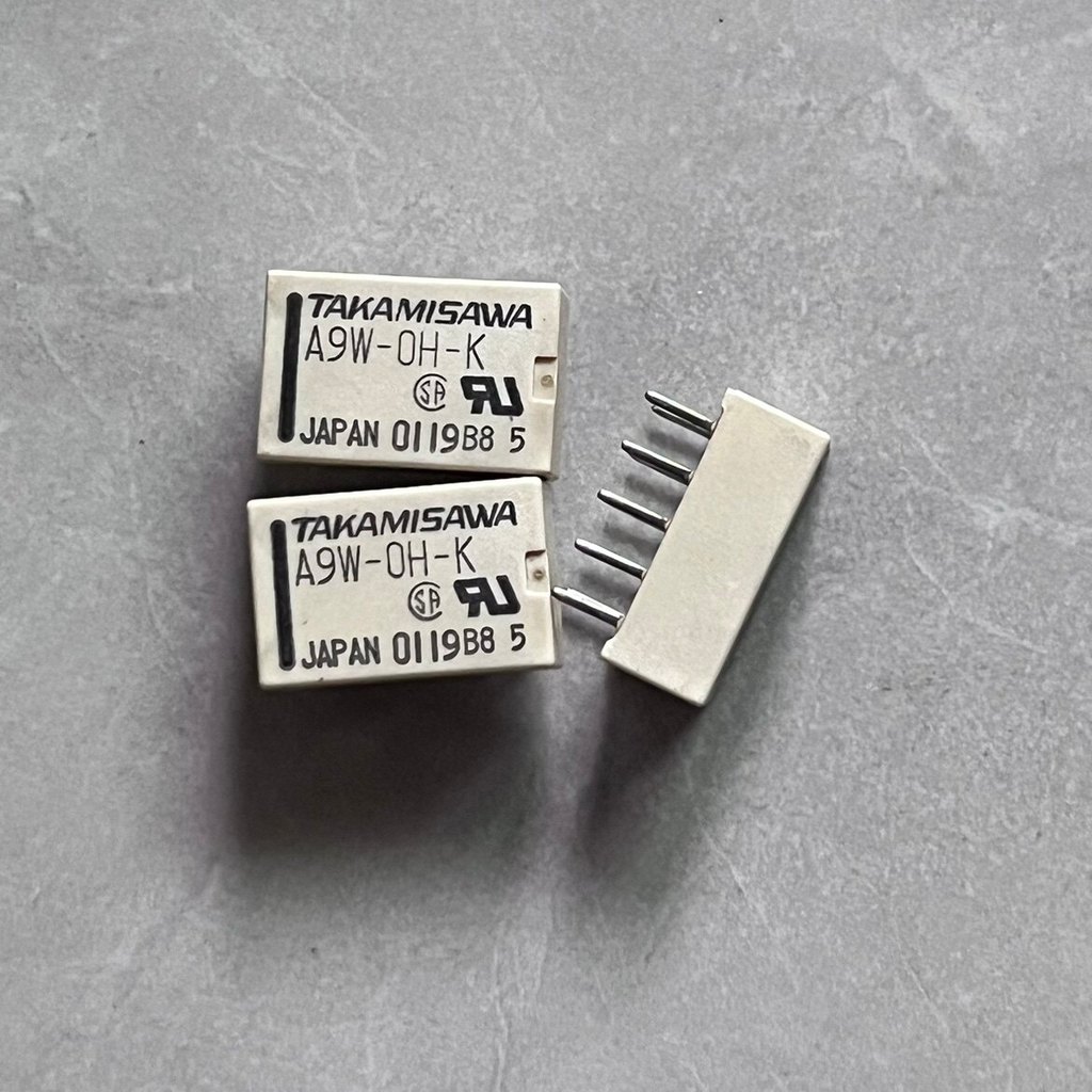 รีเลย์ TAKAMISAWA ดั้งเดิม A5W-K A9W-OH-K A12W-K A24W-K 1A 10 พินใหม่เอี่ยม