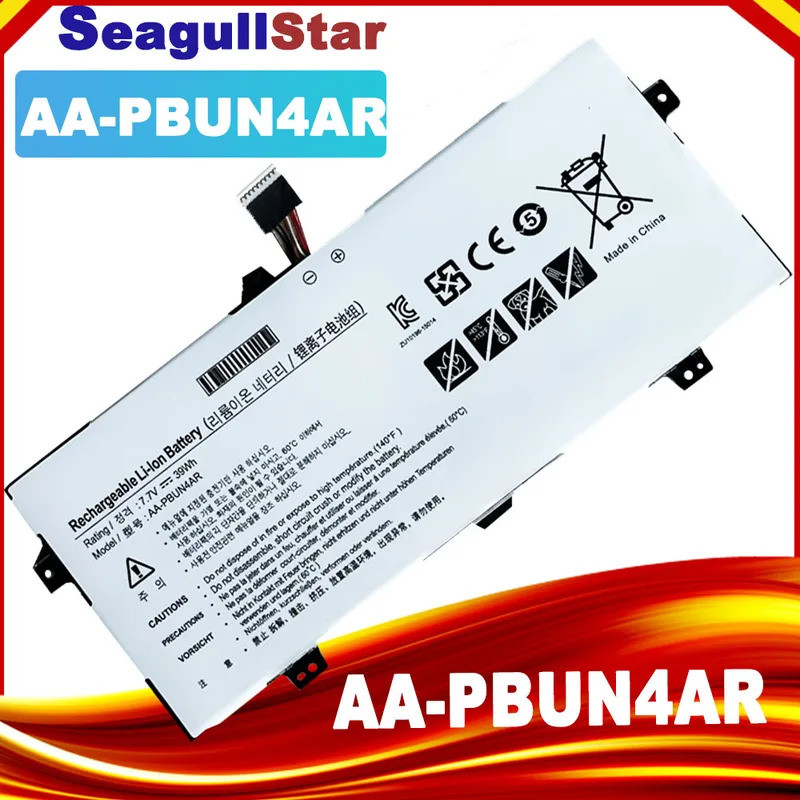 AA-PBUN4AR แบตเตอรี่แล็ปท็อปสําหรับ Samsung NP900X5L 940X3L NT900X5P NT900X5L NP940X3LK01US 7.7V 39W