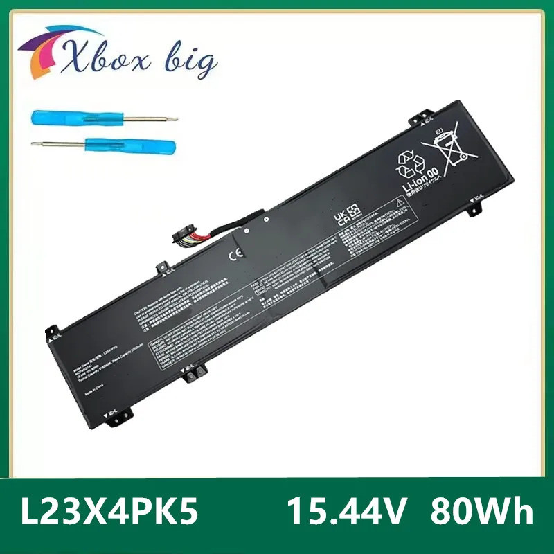 L23X4PK5 L23D4PK5 แบตเตอรี่แล็ปท็อปสําหรับ Lenovo Deliveer Y7000P IRX9 2024 15.4V 80Wh 5218mAh