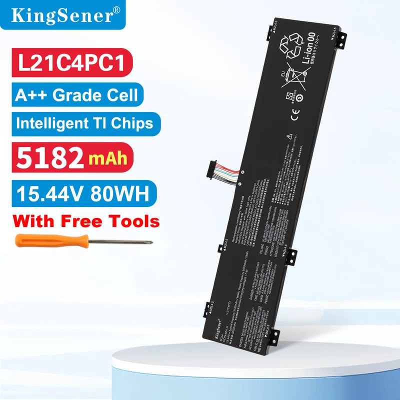 KingSener L21M3PC0 แบตเตอรี่แล็ปท็อปสําหรับ Lenovo IdeaPad Gaming 3 15ARH7 series Legion Y7000P Y900