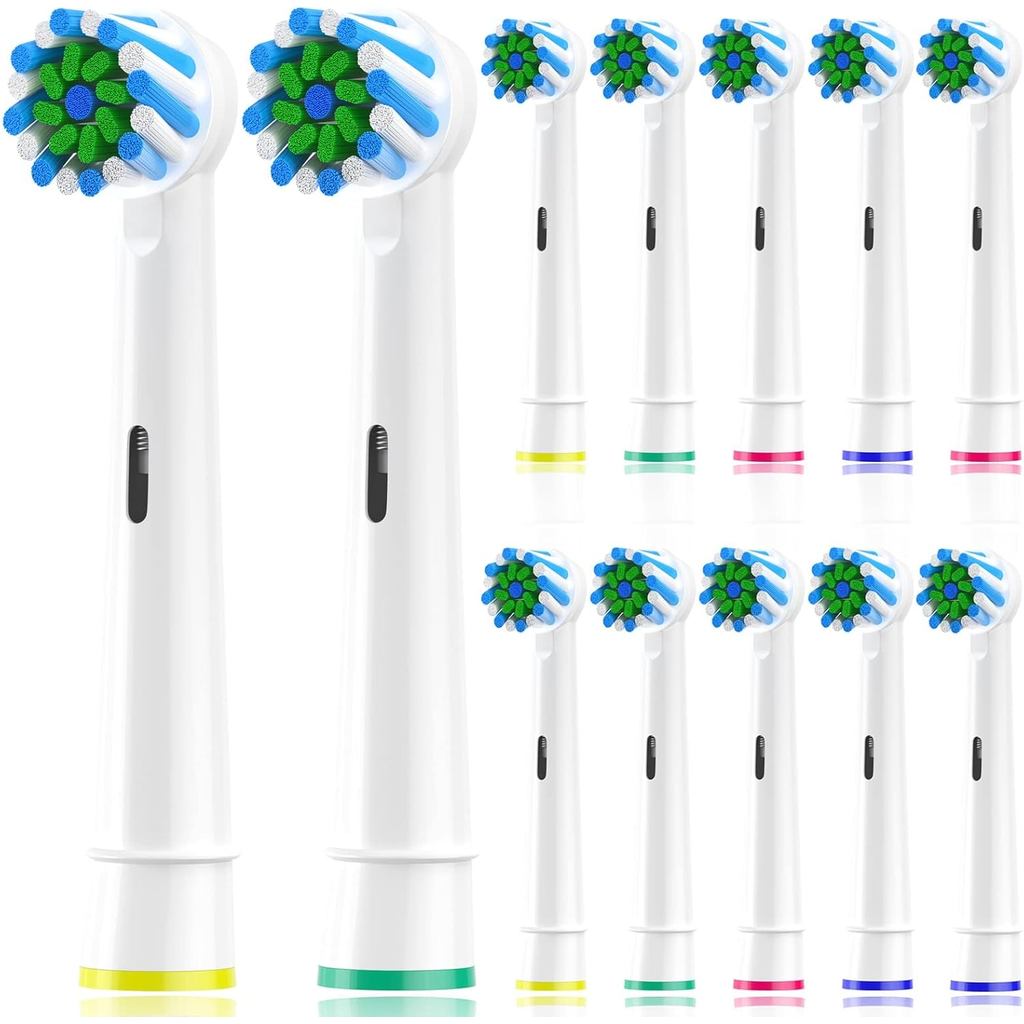 หัวแปรงสีฟันทดแทนสําหรับแปรงสีฟันไฟฟ้า Braun Oral b, หัวแปรงสีฟันเหมาะสําหรับ Oral-B Pro1000/2000/30