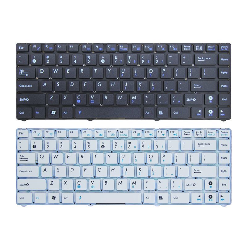 ใช้บังคับ ASUS เอซุส 1215 1225B 1215P 1225C 1215B 1215T 1215N คีย์บอร์ด