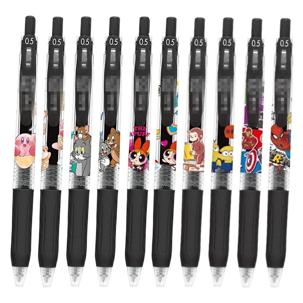 ZEBRA ZEBRA Limited Edition JJ15 Star Kirby Powerpuff Girls Cat and Mouse 0.5mm ปากกาเจลสีดํา