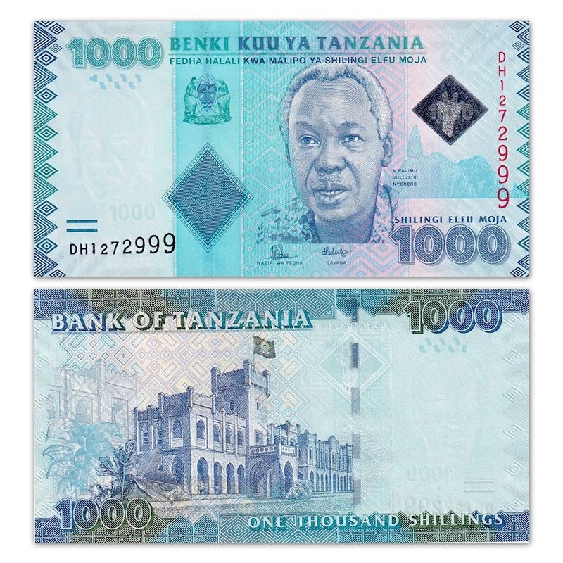 Leopard 999 Africa-Tnia 1,000 ธนบัตร Pioneer ND2015 P-41cqnkm6018