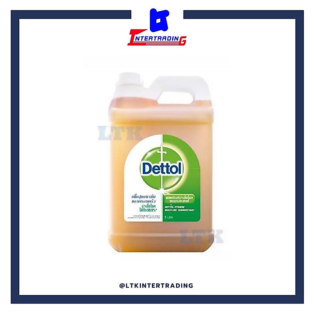 Dettol เดทตอล ไฮยีน มัลติ-ยูส ดิสอินแฟคแทนท์ 5000 มล.