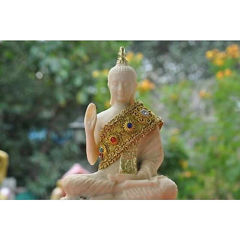 สไบห่มองค์พระพุทธรูปหน้าตัก​ 9"