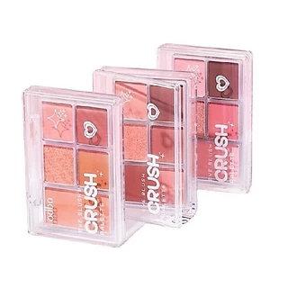 Odbo (ODS04)Eye Blush Crush Palette 6g.โอดีบีโอ อาย บรัช ครัช พาเลท อายและบรัชในตลับเดียว.