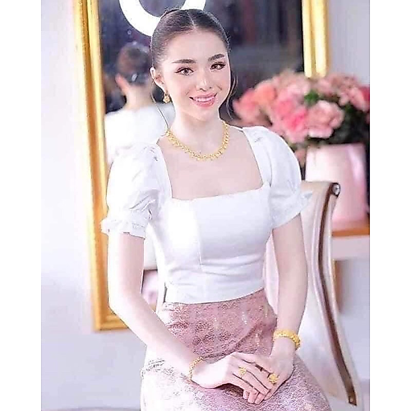 เสื้อไหมทรงคุณหนู ทรงคิมเบอรี่