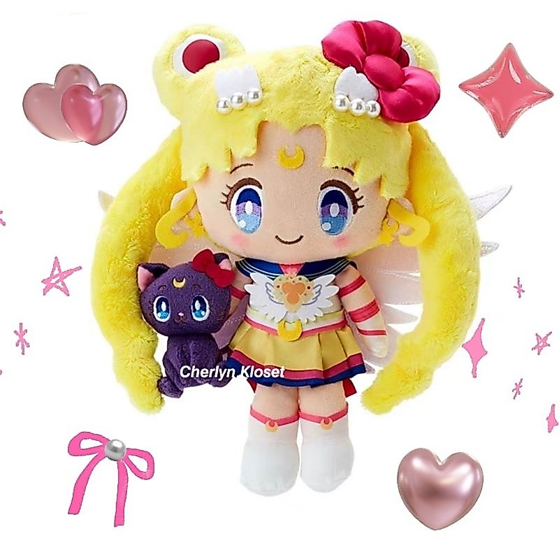 พร้อมส่ง พวงกุญแจเซเลอร์มูน × sanrio แรร์หายากมากค่า