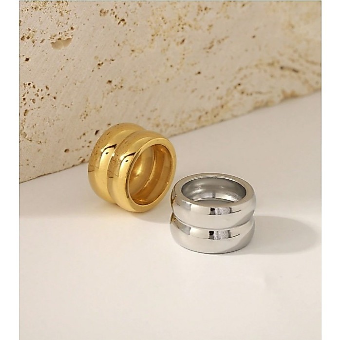 KYM.vibes - tyre ring แหวนสแตนเลส