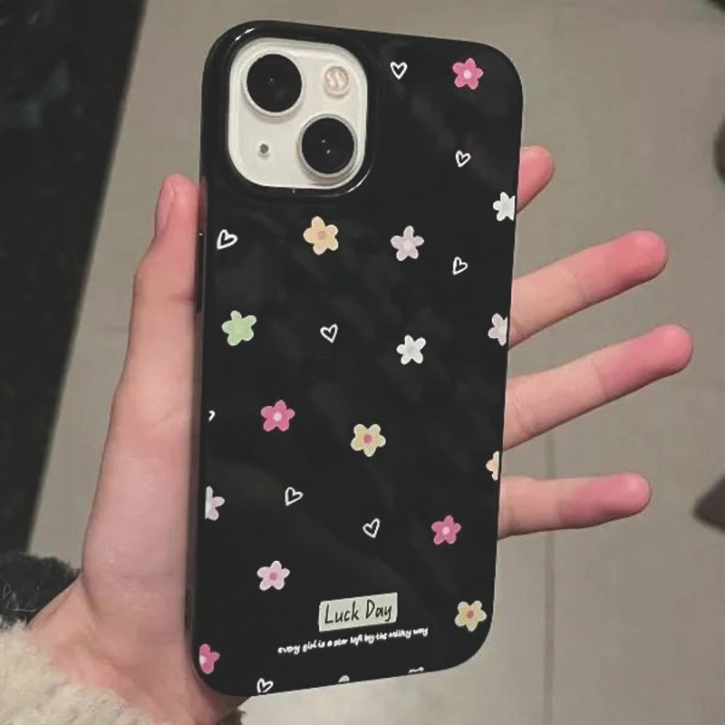 เคสมือถือคิ้วท์สไตล์มินิมอล ลายการ์ตูน เคสกันกระแทก กันกระแทก สำหรับ iPhone 17 16 15 14 13 12 11 Series