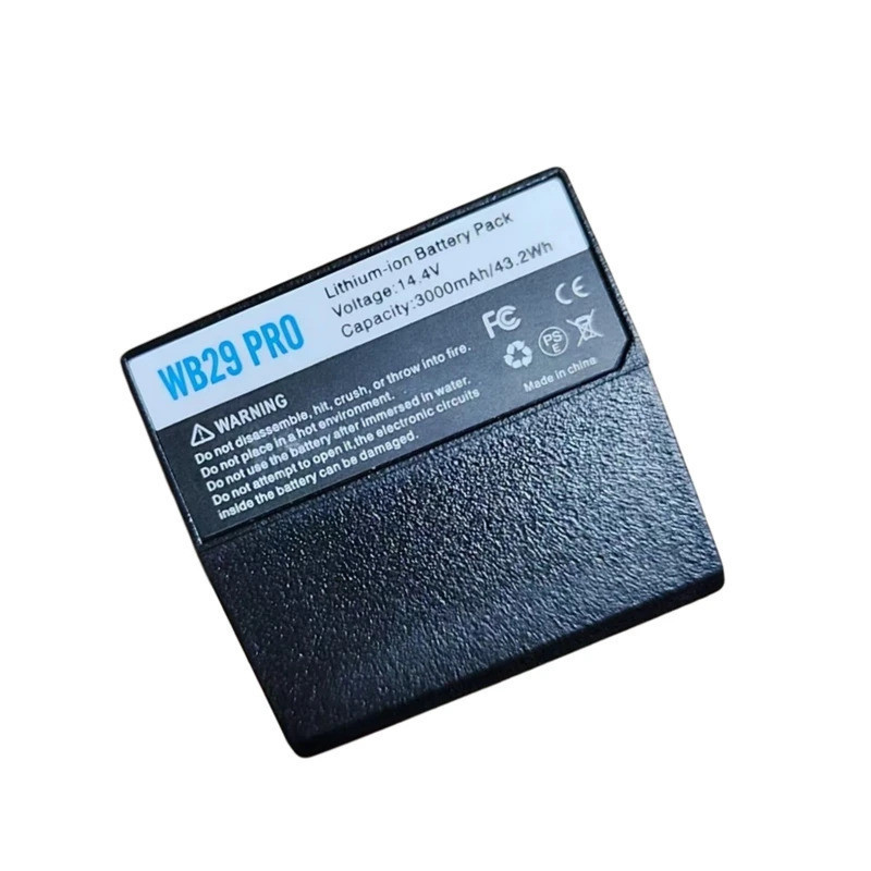 WB29 Li-ion 2900mAh แบตเตอรี่ทดแทนสําหรับ Godox กลางแจ้งพ็อกเก็ตแฟลช AD200 AD200pro AD300 Pro AD300P