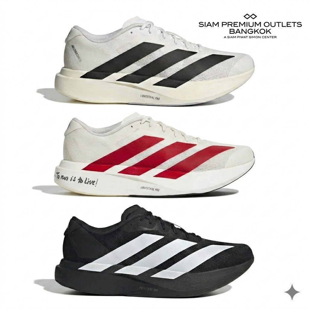 ADIZERO EVO SL พร้อมส่งด่วน ราคาดีที่สุด รับประกันของแท้