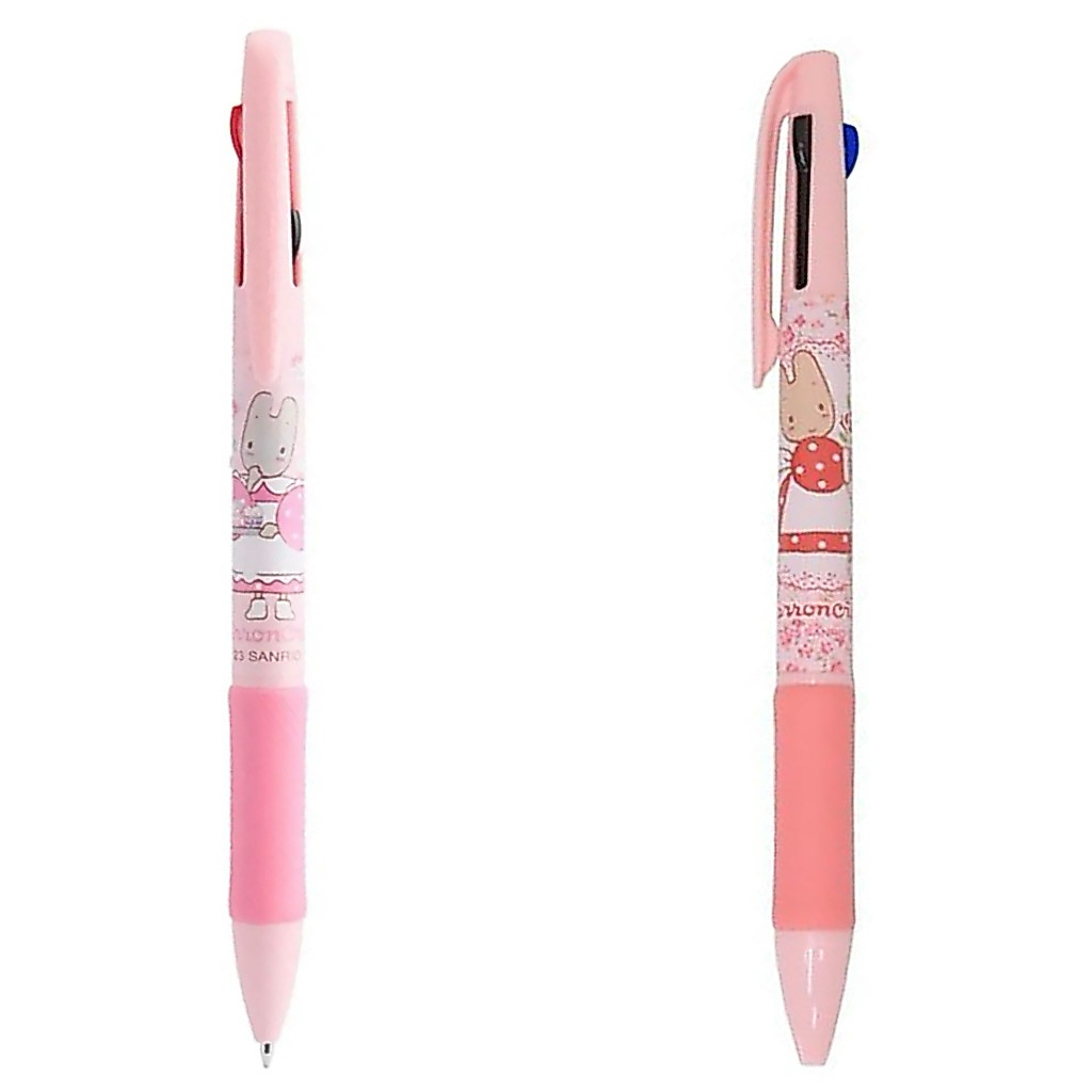 Sanrio Ballpoint Pen 3 Colors - Marron Cream ปากกาซานริโอ มารอนครีม