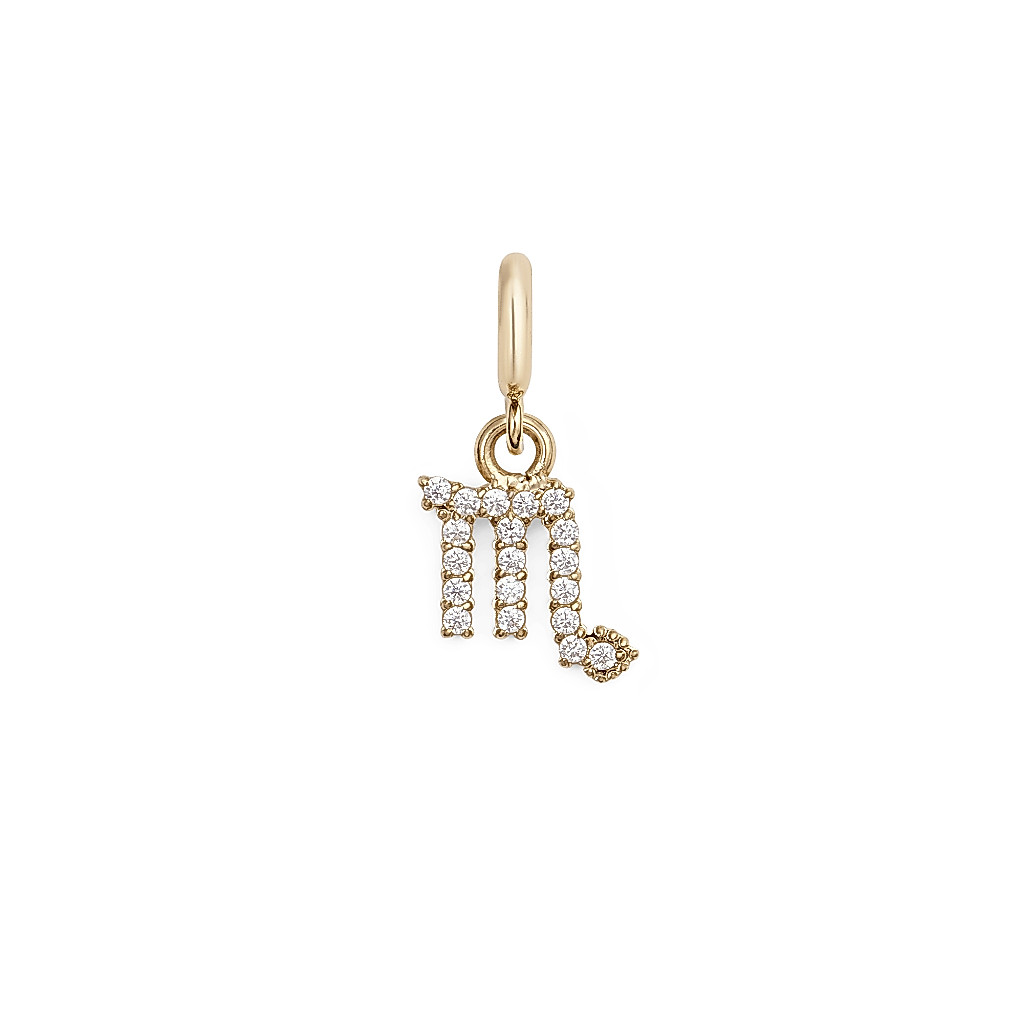 Daniel Wellington 12 Zodiac Signs Gold Watch Charm - Zodiac Watch Charm Gold