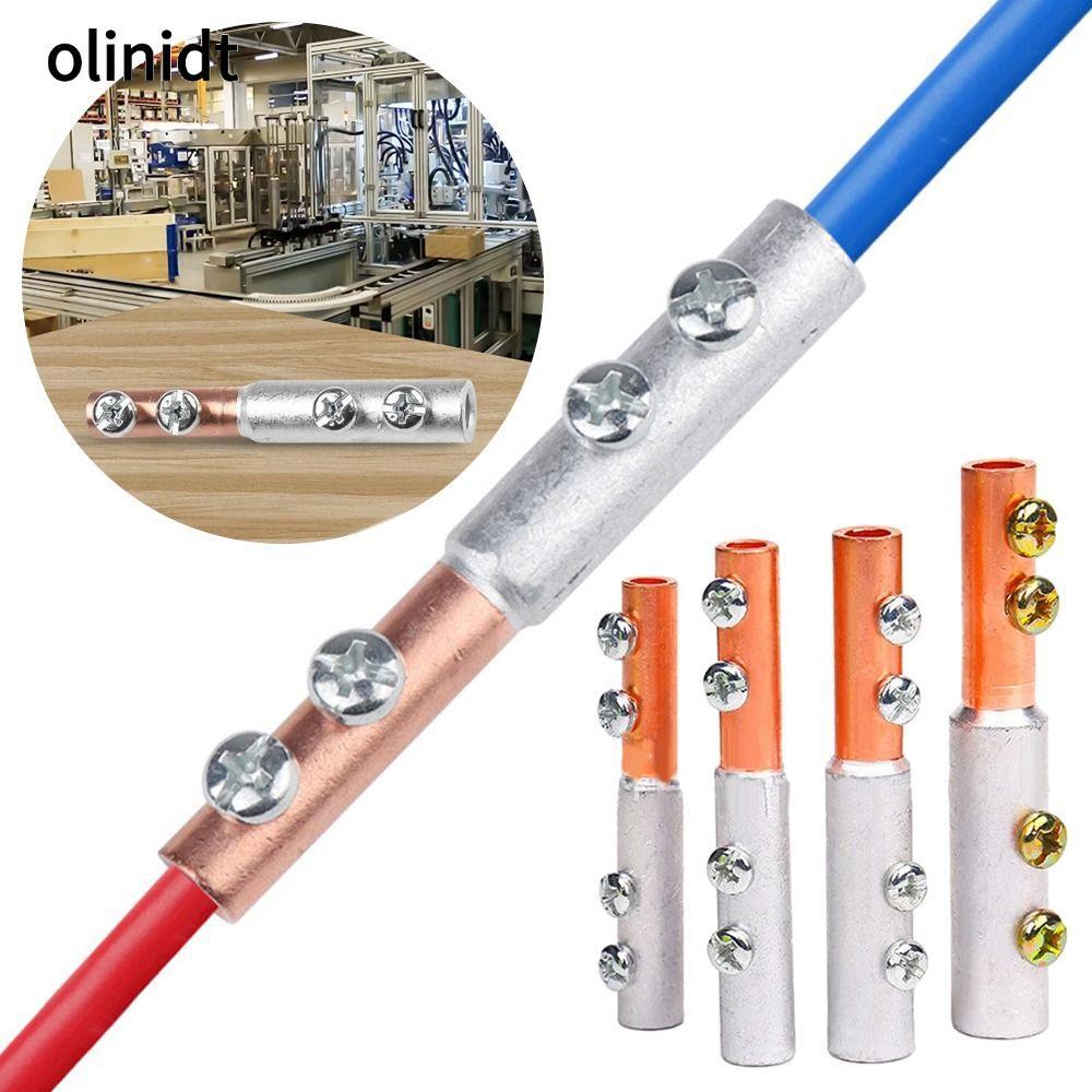 OLINIXT 1 ชิ้น Transition Joint, Splice Sleeve GTL-16 GTL-25 GTL-35 ทองแดง-อลูมิเนียมเปลี่ยนหลอด, Do