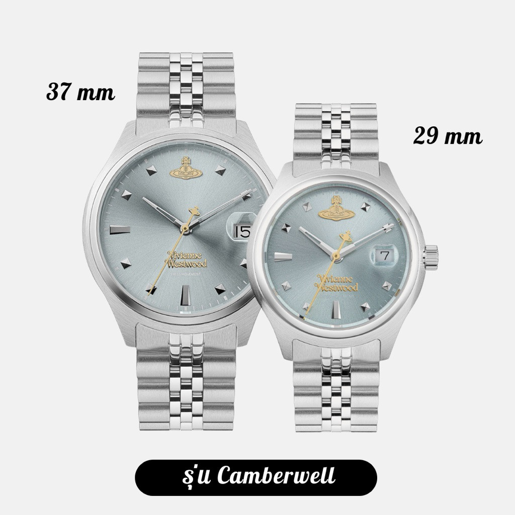 สุภาพสตรี Vivienne Westwood Camberwell นาฬิกา VV261LBLSL /37mm VV311LBLSL /29mm