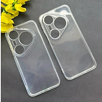 เคสยืดหยุ่นโปร่งใสสําหรับ Huawei Pura P800 Pro, P800 Pro Plus, P800 Ultra ปกป้องคลัสเตอร์กล้องทนทานเ