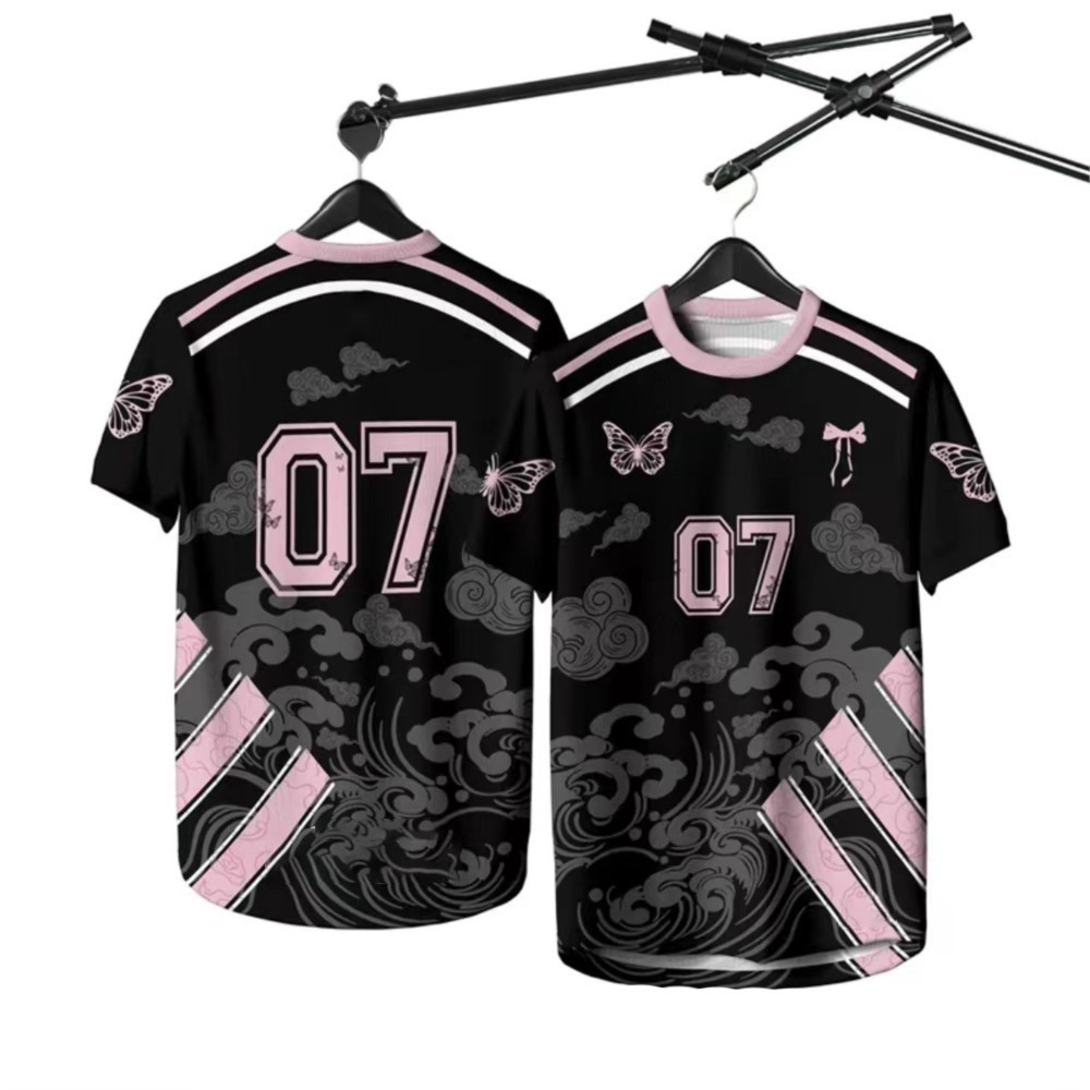 (ฟรีชื่อที่กําหนดเองหมายเลข Limited Edition สีชมพู รูปที่ 2