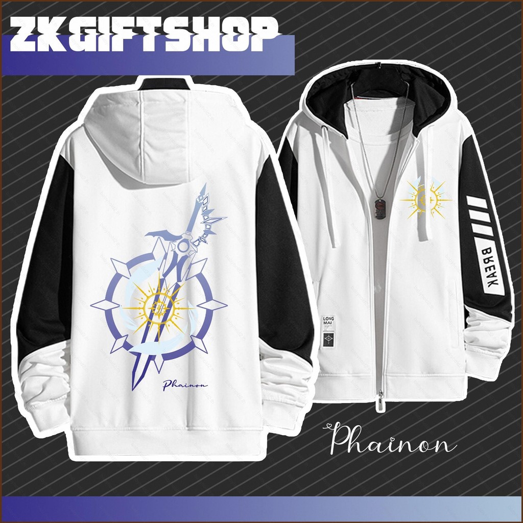 แจ็คเก็ตฮู้ดดี้ Unisex จากอนิเมะ Honkai Star Rail