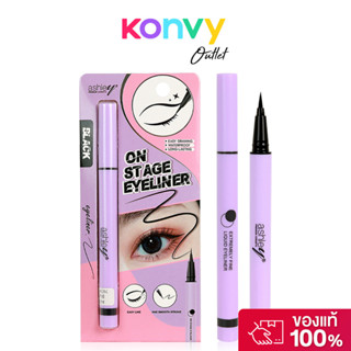 Ashley On Stage Eyeliner 0.6g แอชลี่ย์ อายไลเนอร์สีดำ.