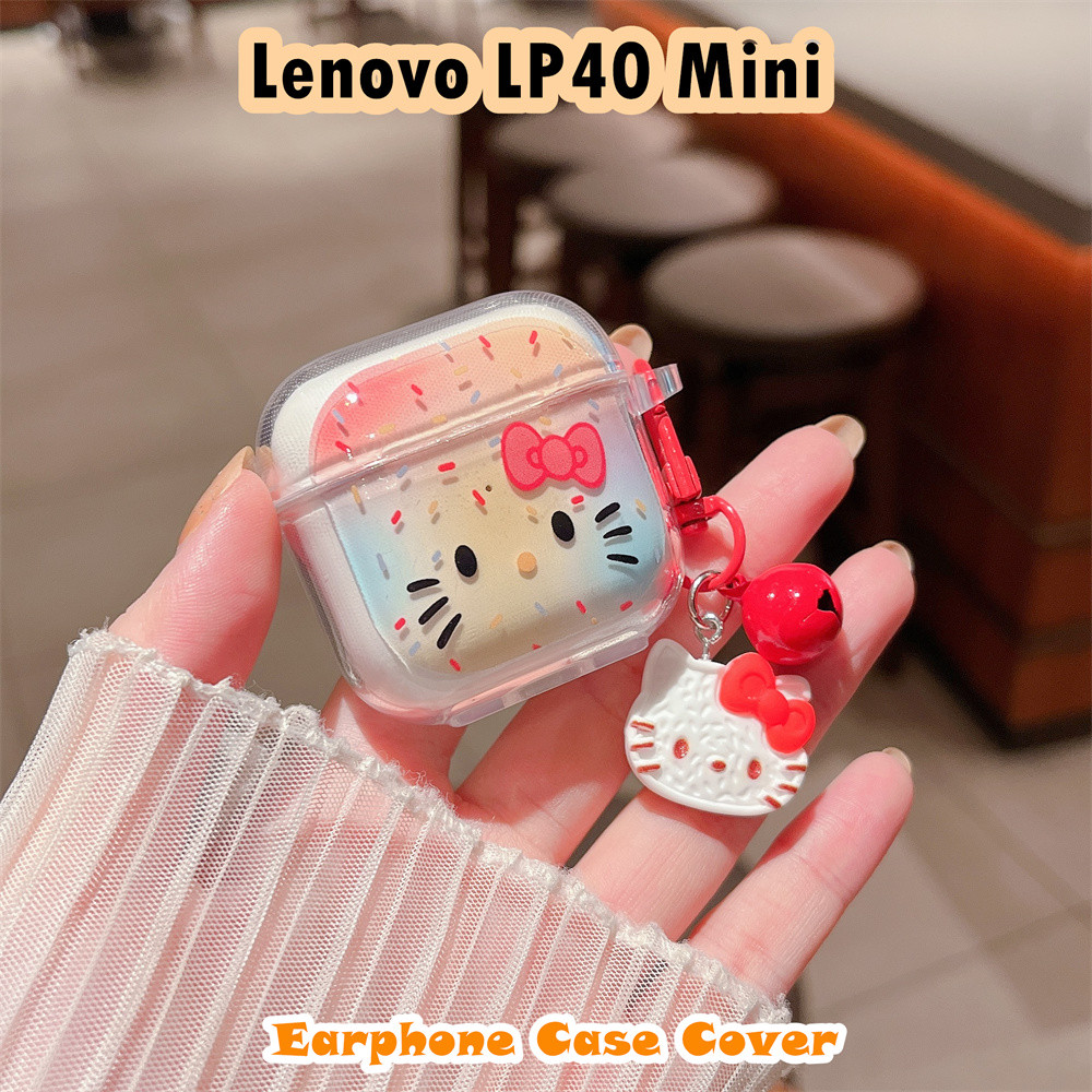จัดหาโดยตรงสําหรับ Lenovo LP40 Mini Case Casing Soft Silicone Headphone Case Star Cartoons Pattern