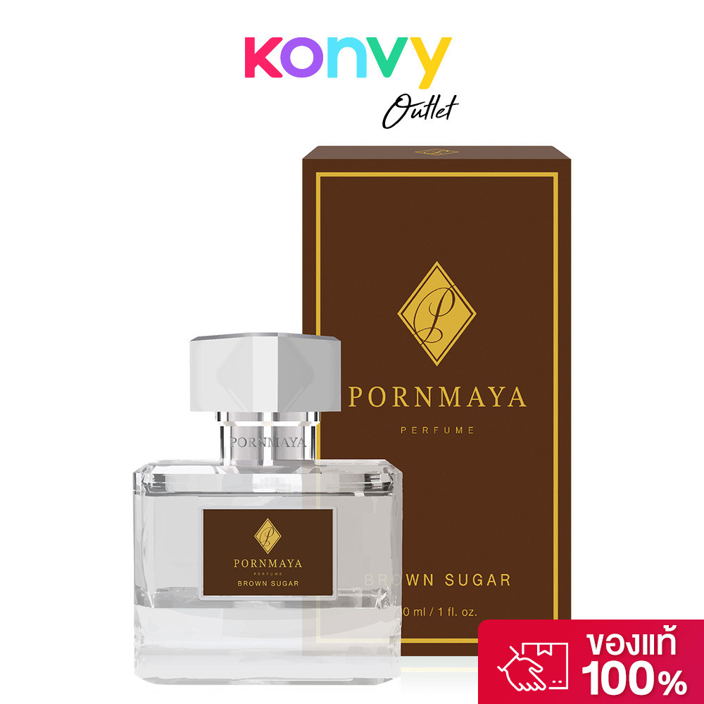 Pornmaya Brown Sugar 30ml น้ำหอมพรมายา กลิ่น Brown Sugar.