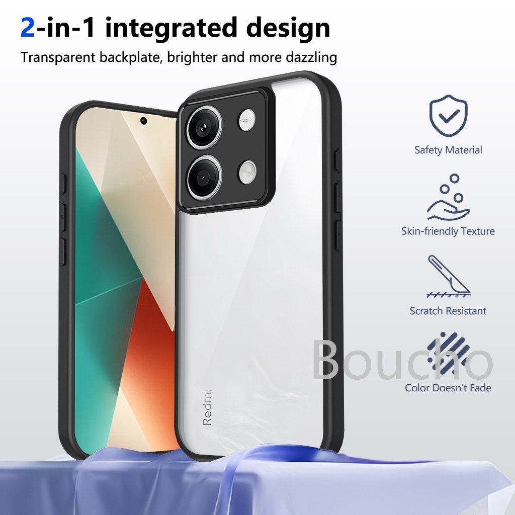 สําหรับ Xiaomi Redmi หมายเหตุ 13 Pro 5G Note13Pro 2312DRA50C 2312CRAD3C 2312DRA50G 2312DRA50I เคสโทร